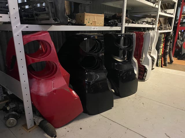 Smart Car bonnets and body panels